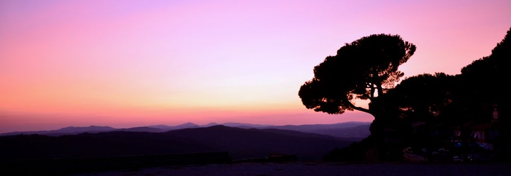 Rosso über Montalcino