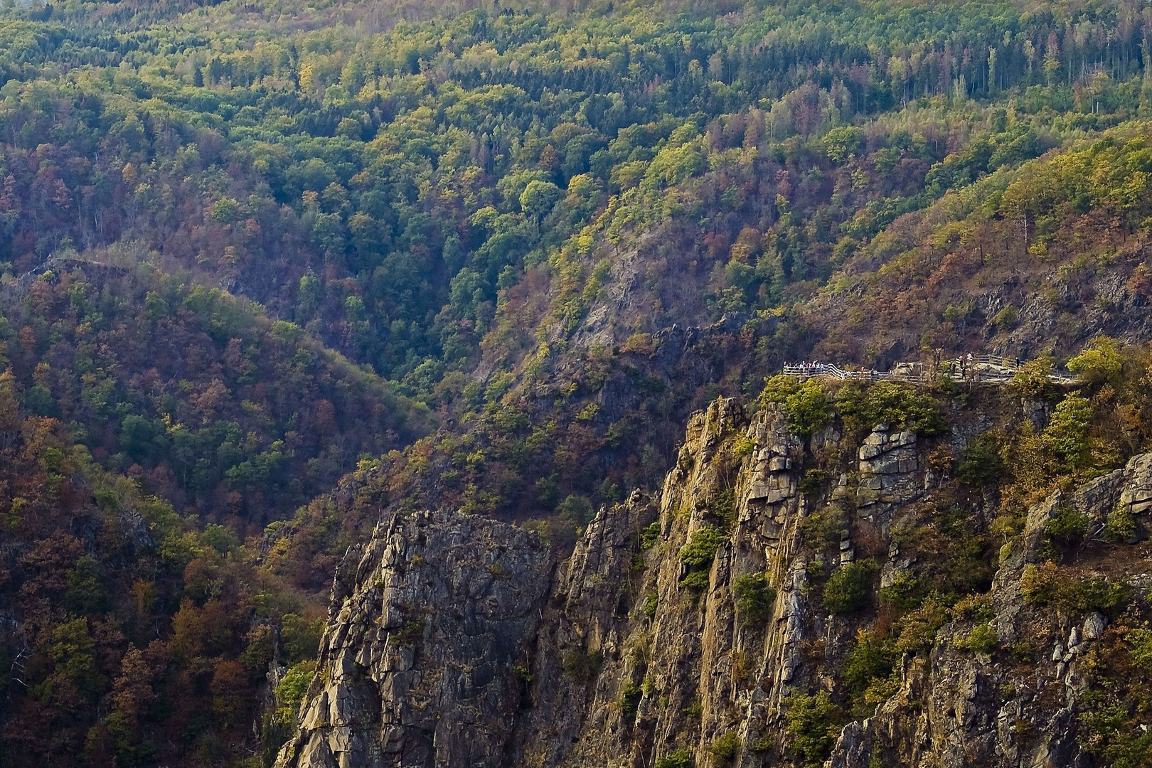 Roßtrappe im Harz