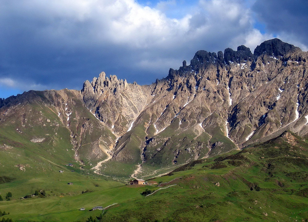 Rosszähne in den Dolomiten