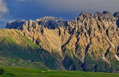 Rosszahnscharte über der Seiseralm