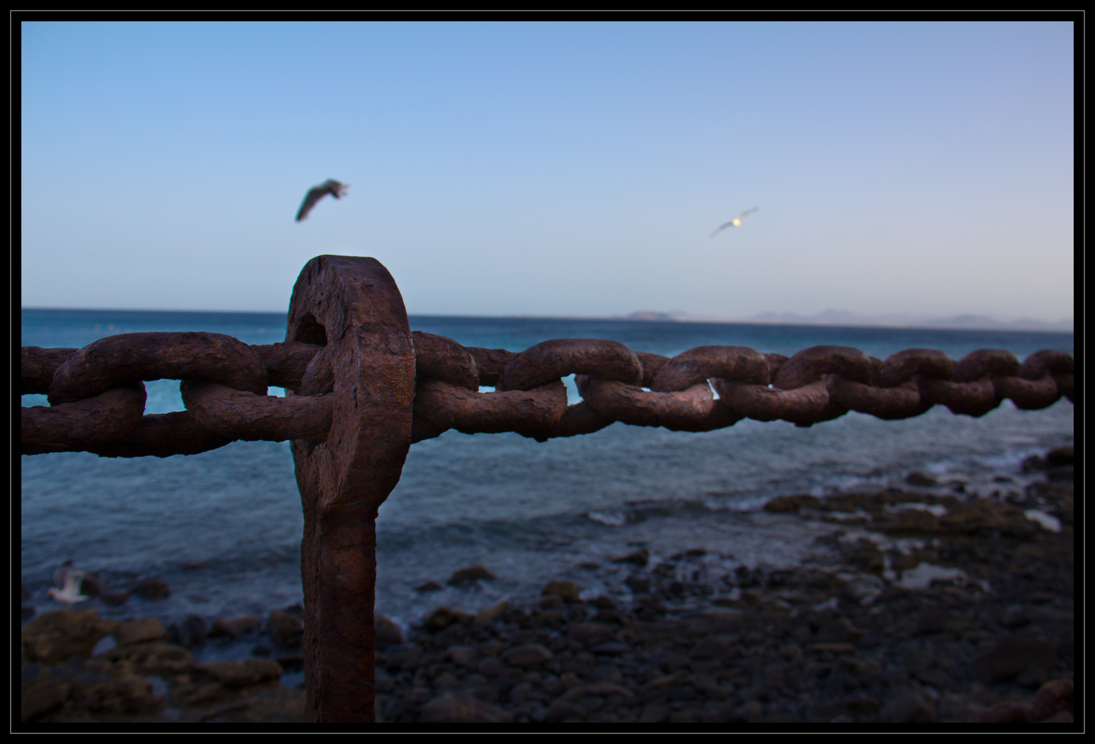 Rost durch das Meer