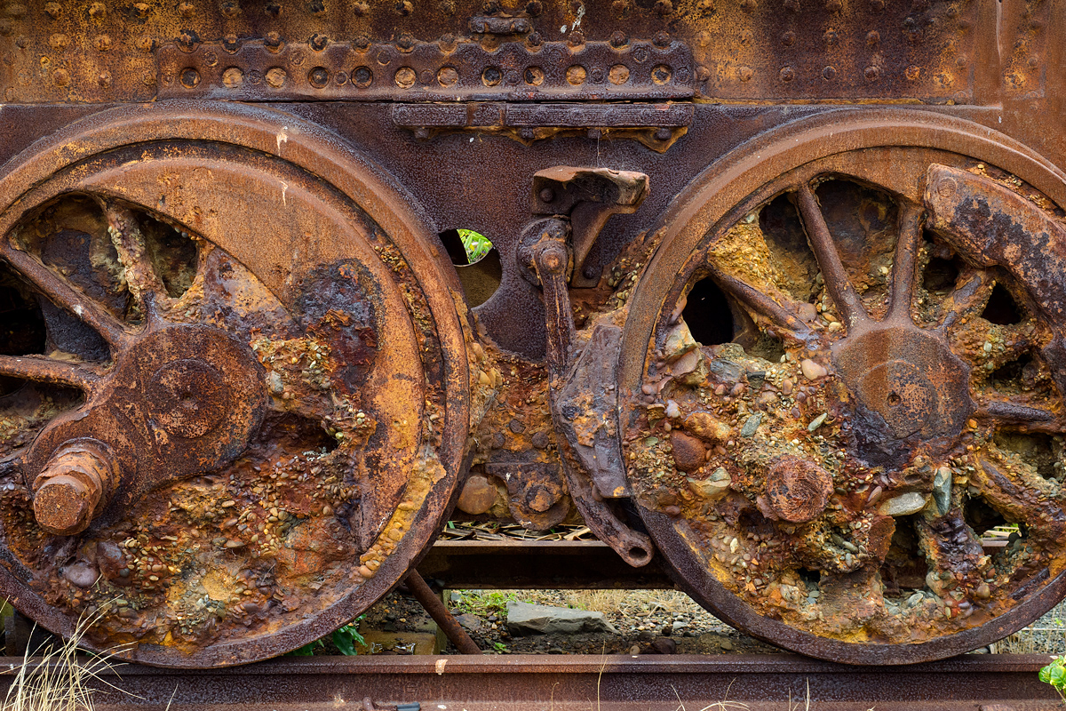 Rost u Sand im Getriebe