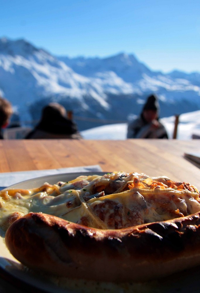 Rosti all'Alpina St Moritz