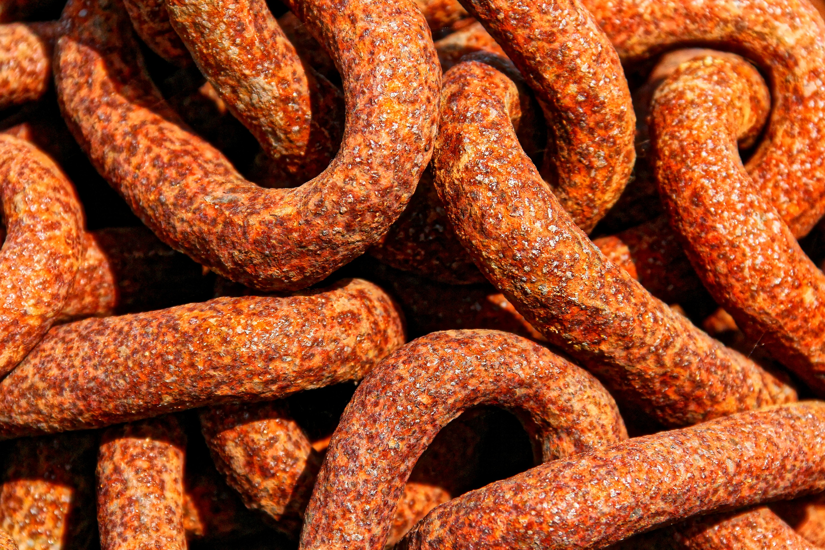 rostige Ankerkette  -  rusty anchor chain 