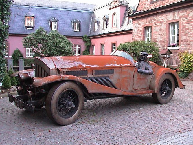 rostiger Oldtimer