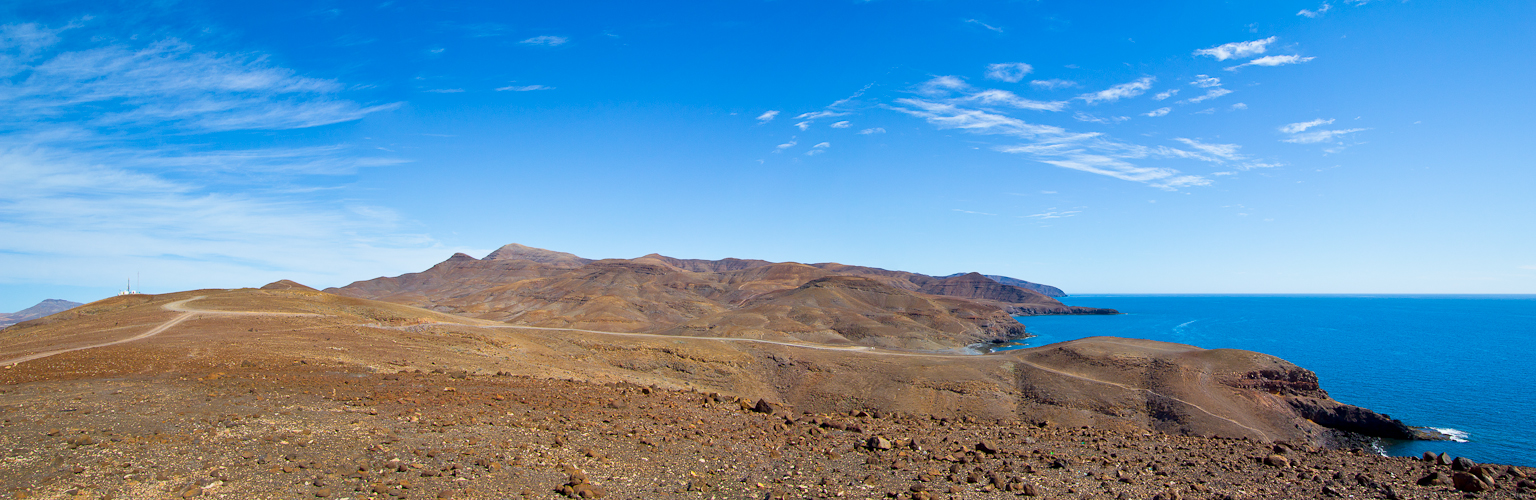 Rostiges Land - Blick gen Gran Tarajal