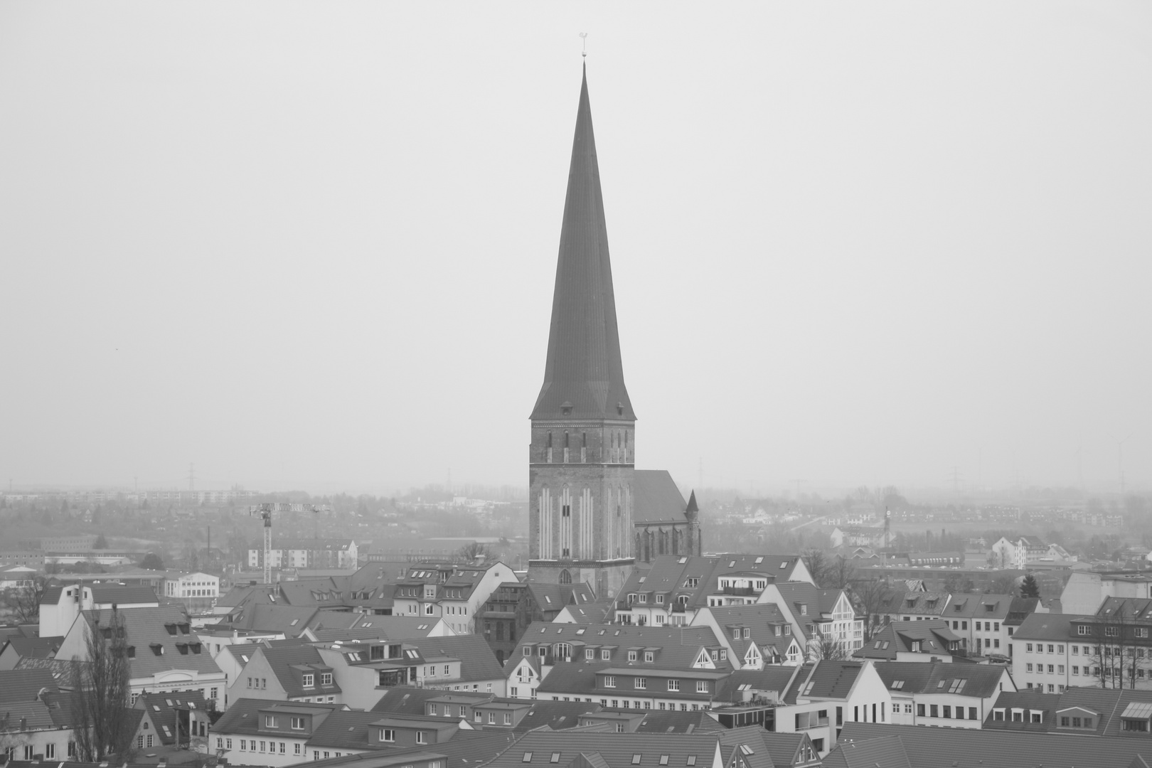 Rostock aus dem Riesenrad