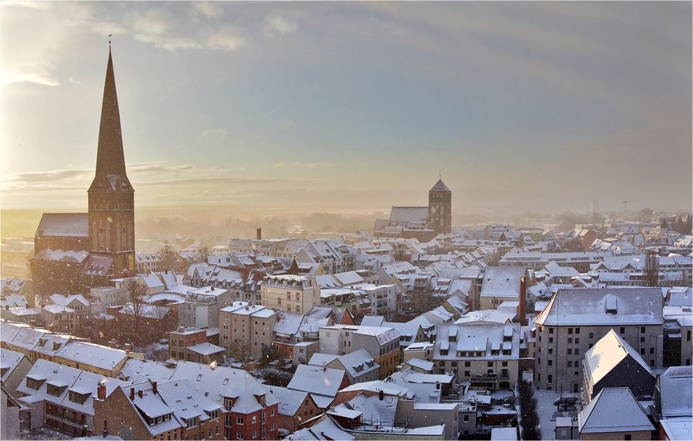 Rostock - Ein Wintermärchen Foto & Bild  deutschland, europe, mecklenburg- vorpommern Bilder 