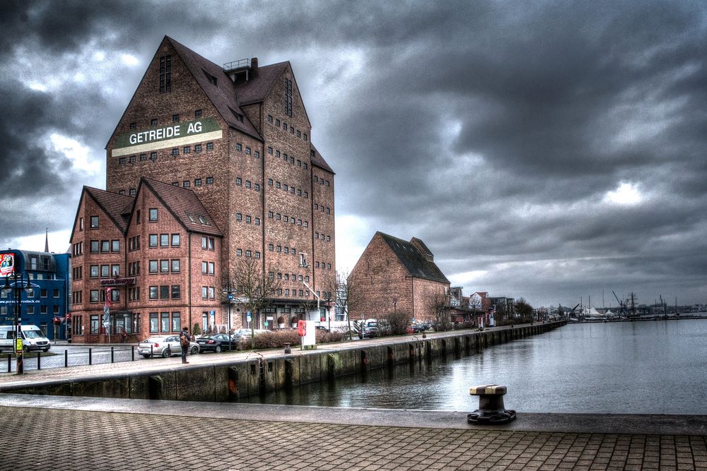 rostock hafen lagerhaus Foto & Bild architektur, stadtlandschaft