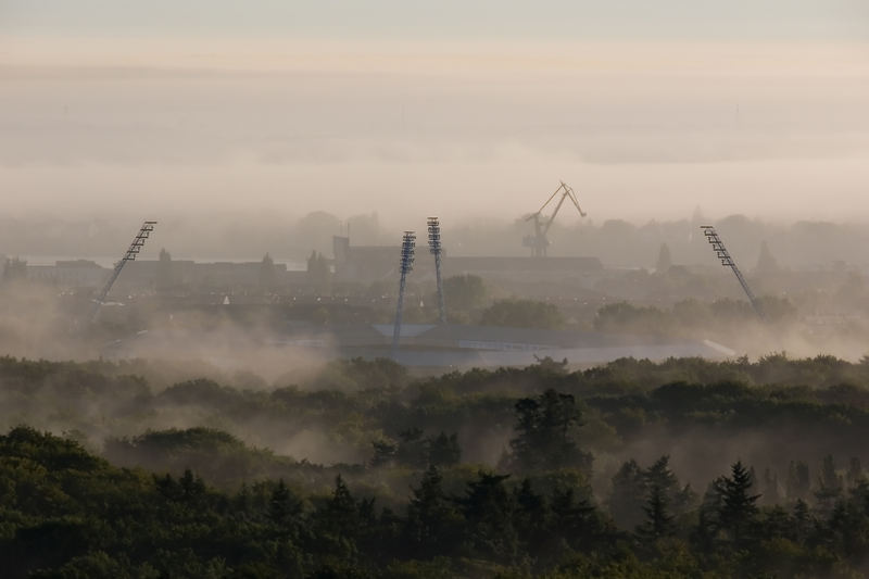 Rostock im Zwielicht