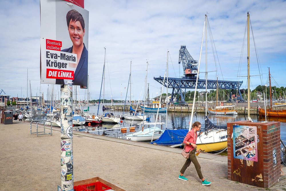 Rostock in Zeiten des Wahlkampfes