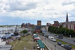 Rostock mit dem Stadthafen