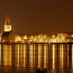 Rostock - Mitternacht im Hafen