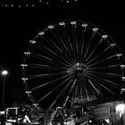 Rostock Neuer Markt, ferris wheel at the 2018 Christmas Market