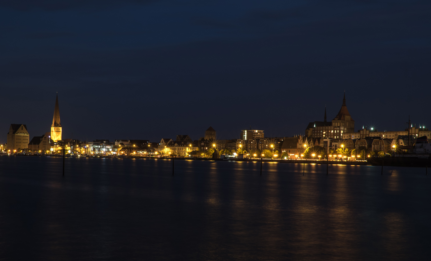 Rostock @ night