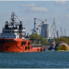 Rostock Port | "Amber II" | Monopile-Transport