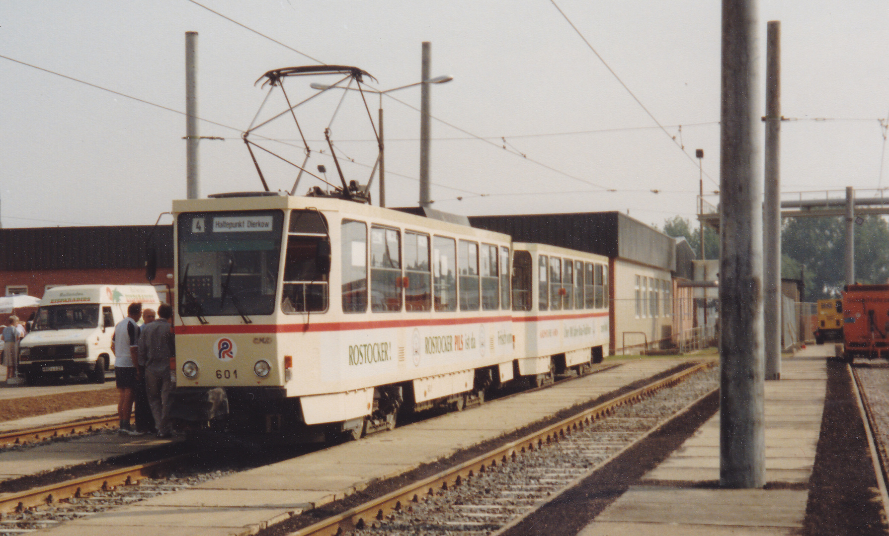 Rostock RSAG 601 Betriebshof Hamburger Straße 1992