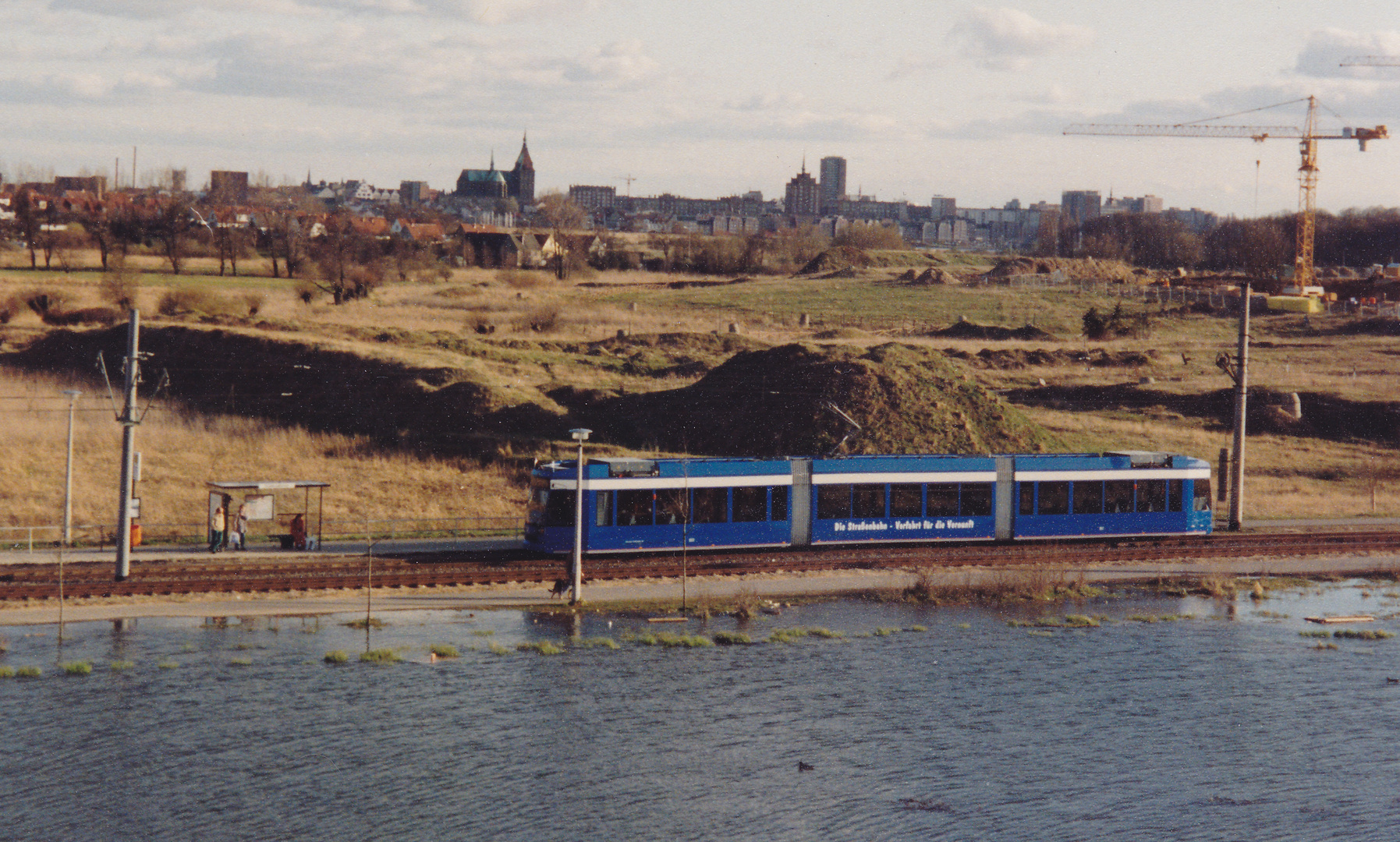 Rostock RSAG 651 Haltestelle Friedensforum 1994