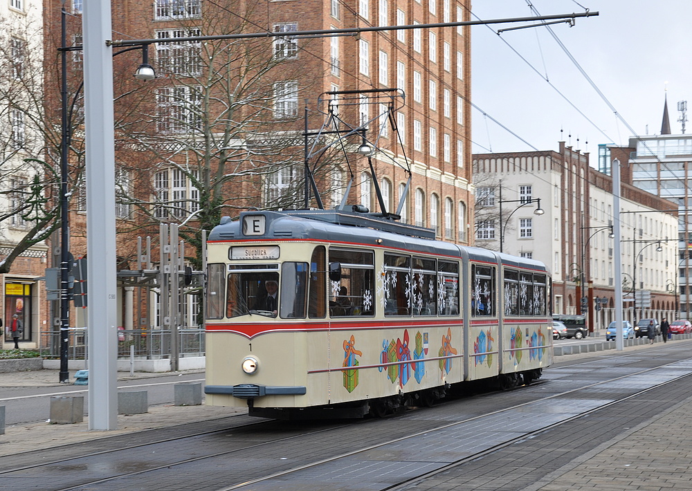 Rostock RSAG Weihnachtslinie Foto & Bild bus & nahverkehr