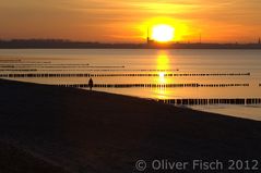 Rostock Sonnenuntergang