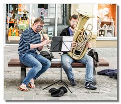 Rostock - Straßenmusikanten