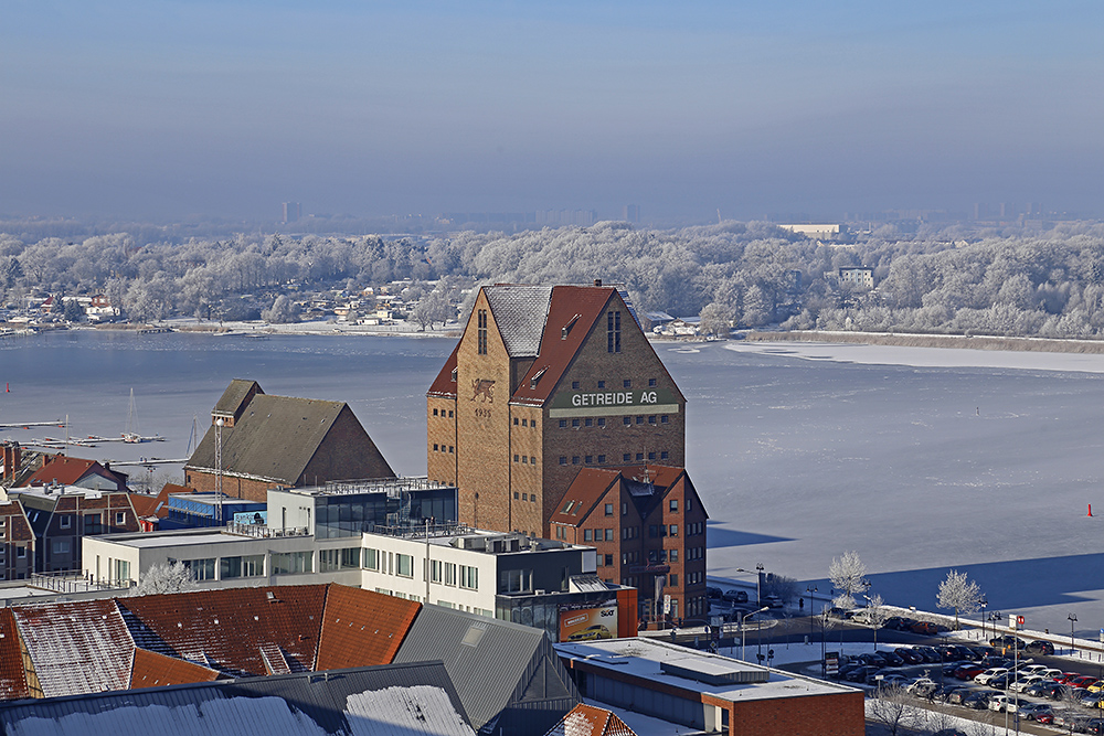 Rostock von oben Foto & Bild | deutschland, europe, mecklenburg