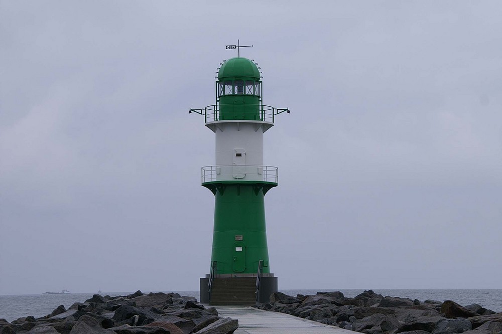 Rostock - Warnemünde; Leuchtturm