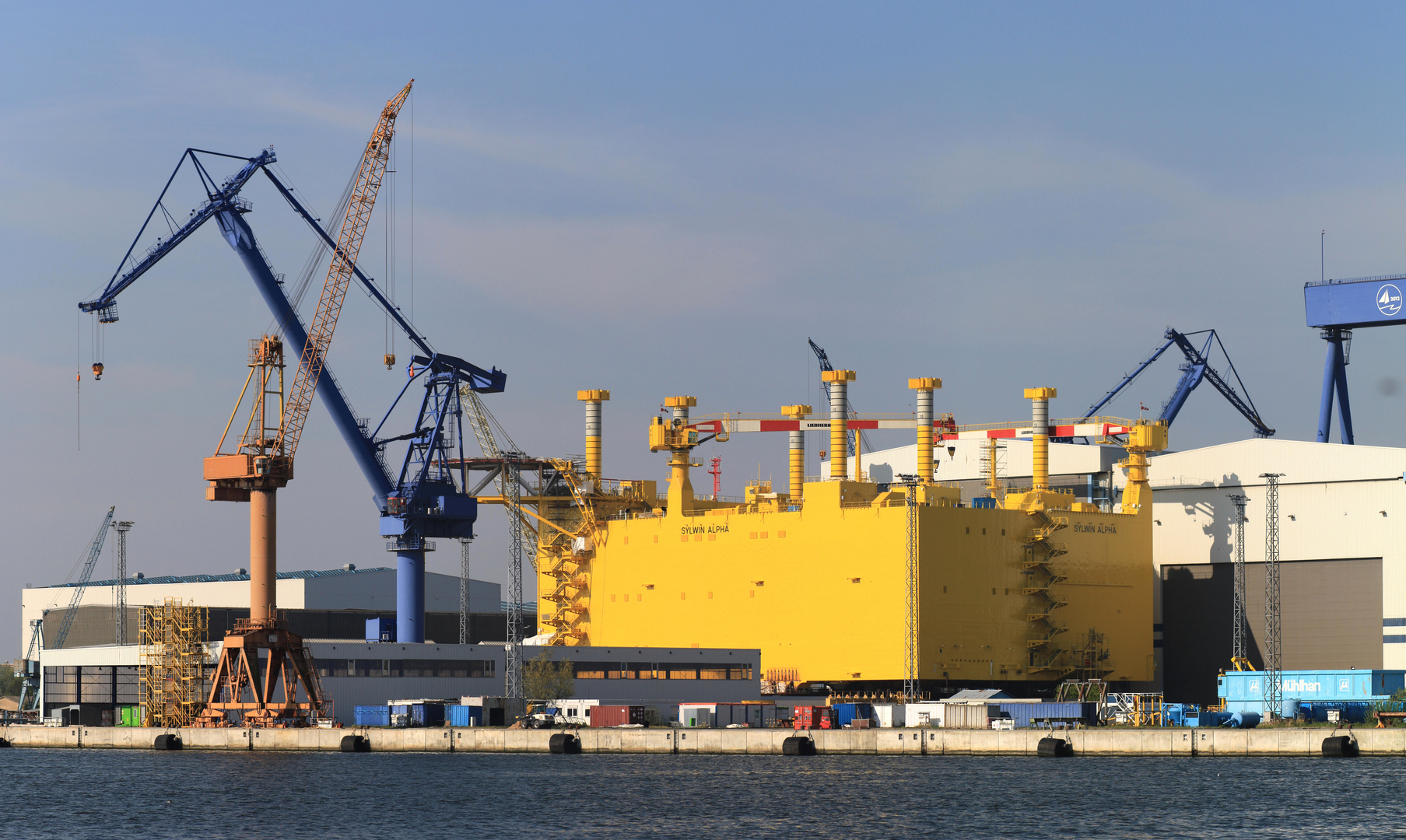 Rostock Warnowwerft - Konverterplatform Sylwin Alpha 2014