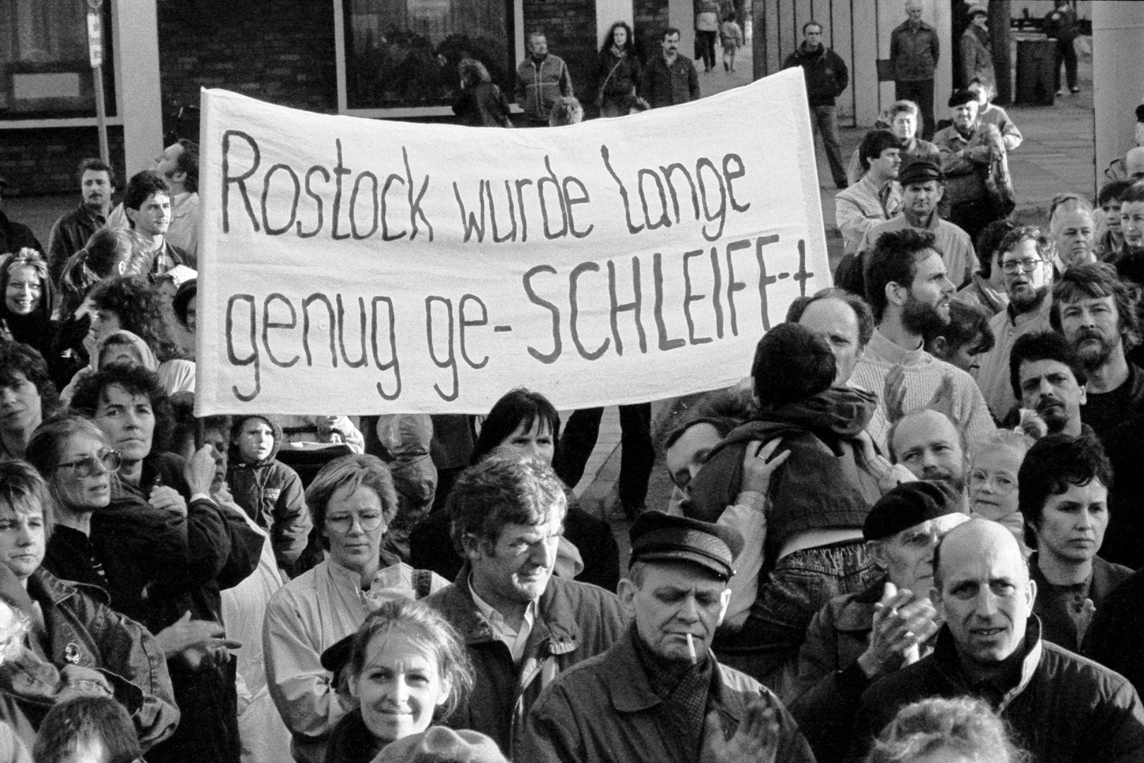 Rostock wurde lange genug ge-Schleif-t