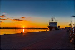 Rostocker Sonnenaufgang