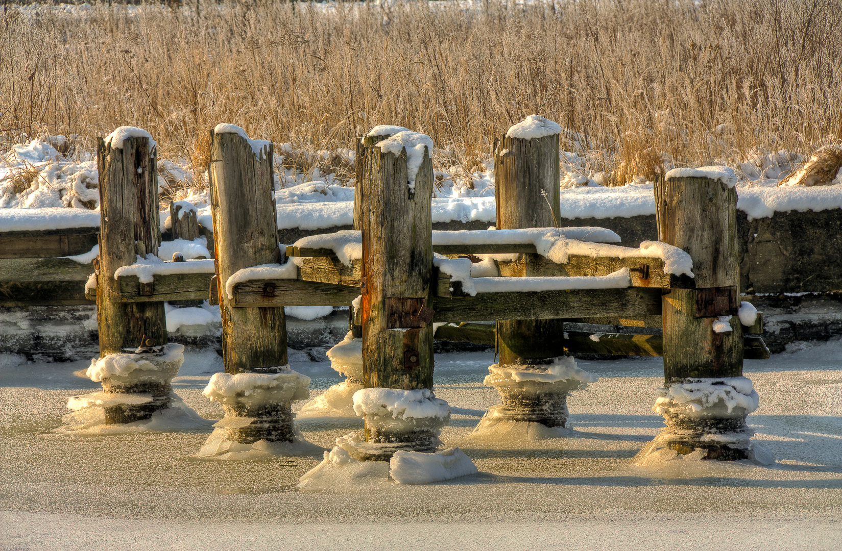 Rostocker Stadthafen (Winterimpressionen)