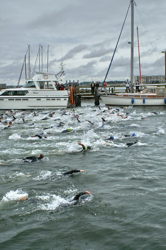 Rostocker Triathlon Start