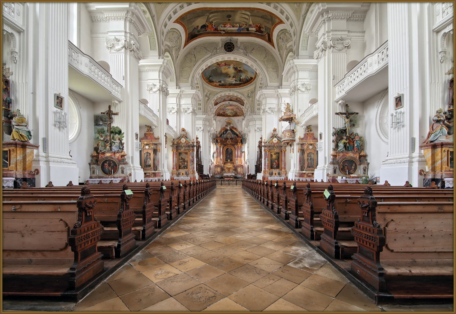 Rot an der Rot - Stiftskirche St. Verena