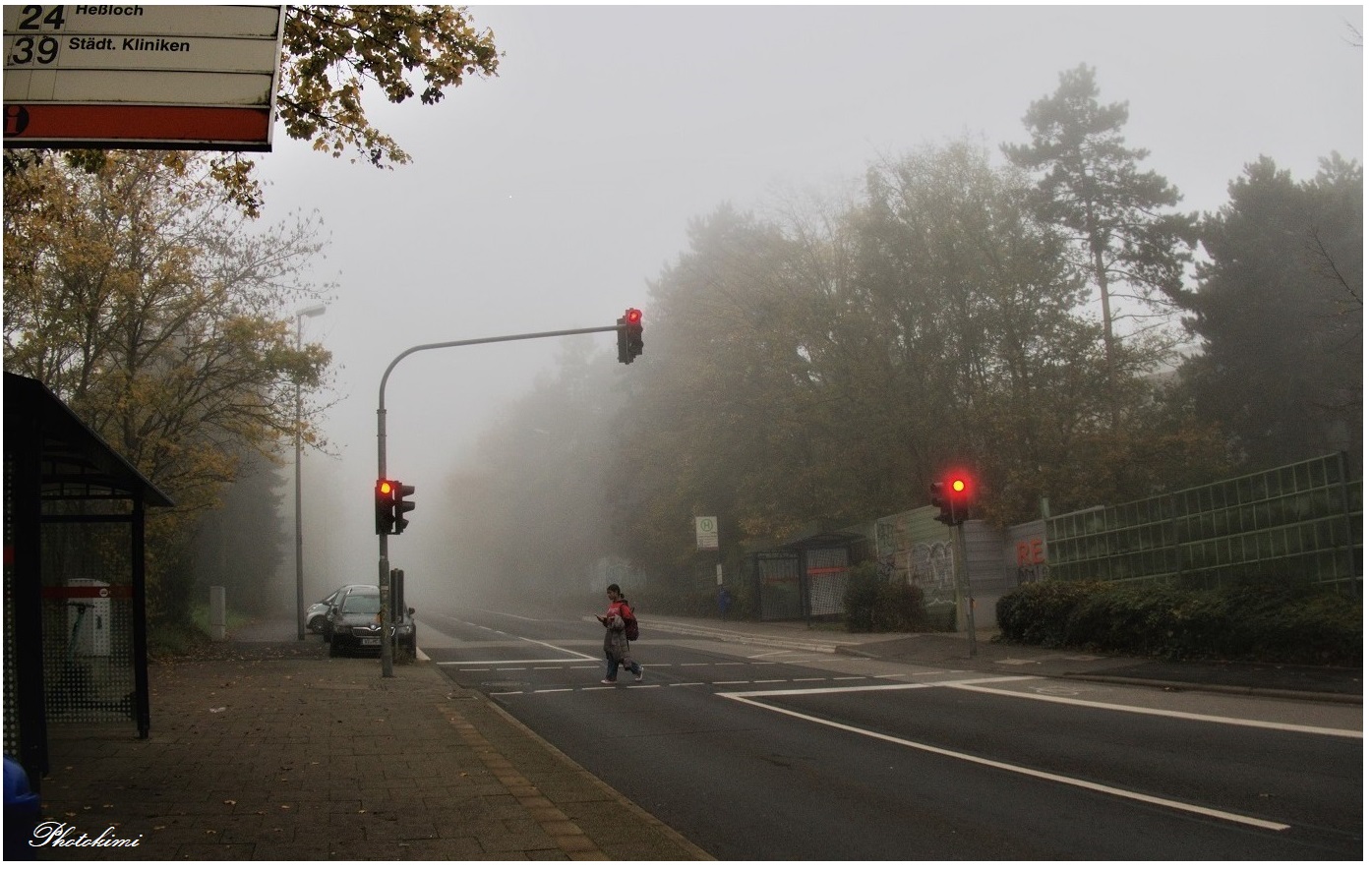 Rot für die Autos