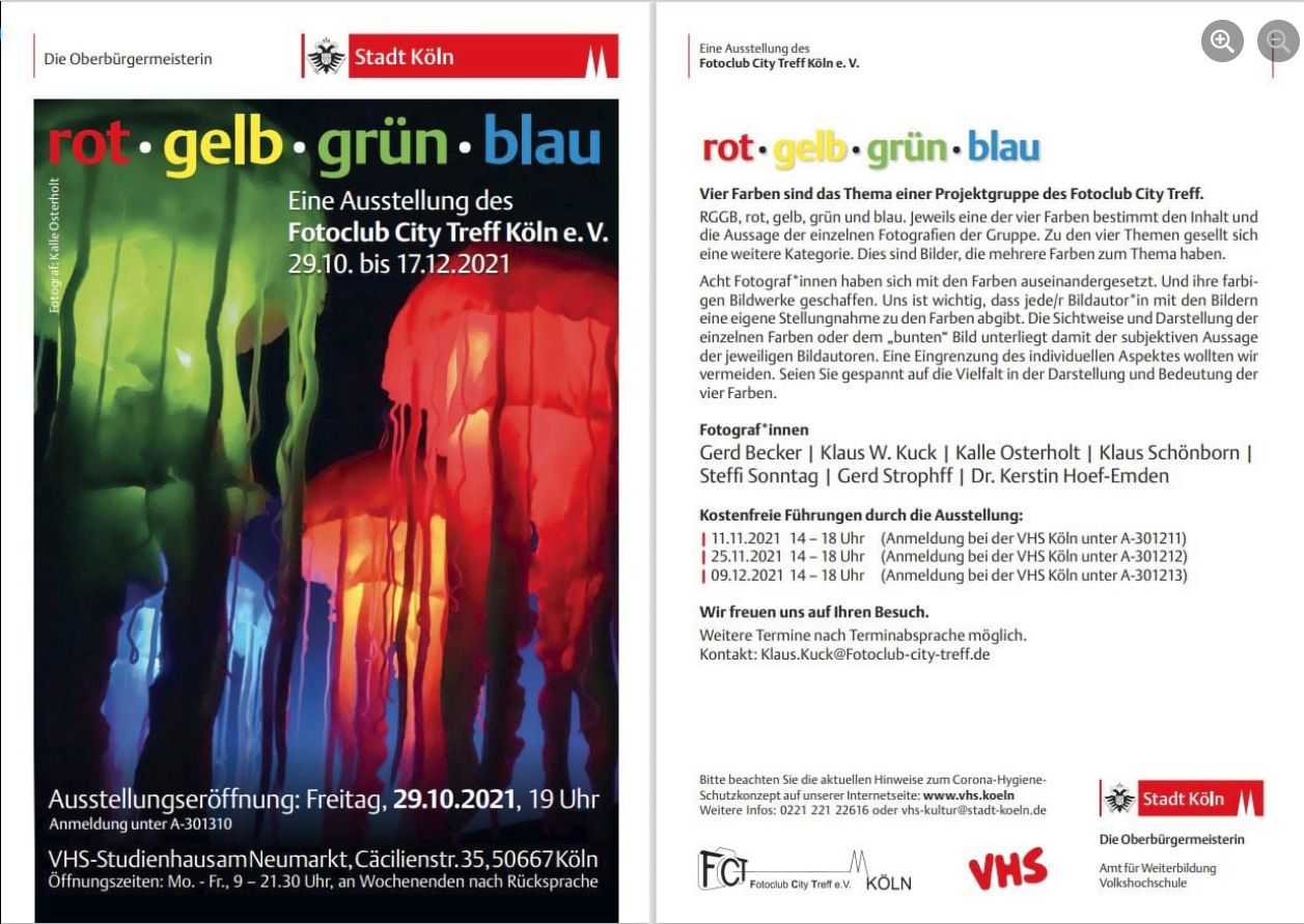 rot, gelb, grün, blau