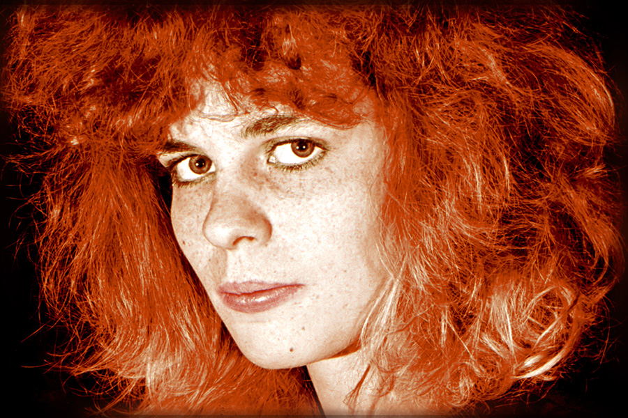 Rot-Haar-Portrait