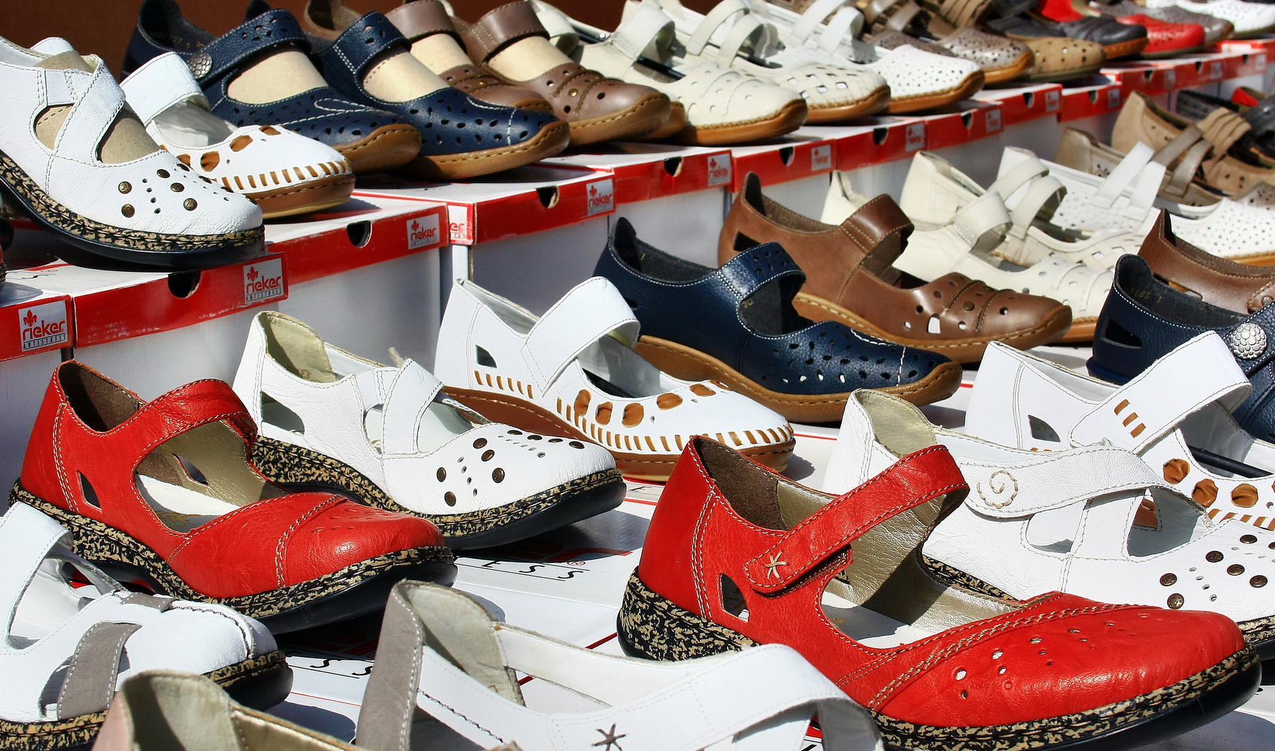 Rot oder Weiß oder Blau? Foto & Bild | stillleben, auslagen, motive