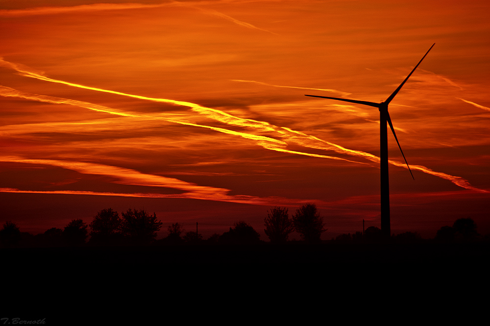 Rot Roter Abendrot