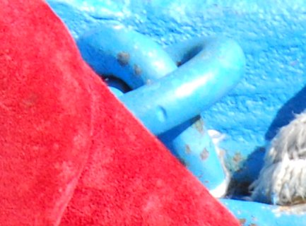 rot und blau