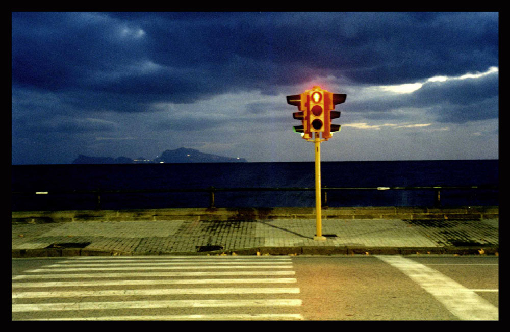 Rote Ampel bei Capri