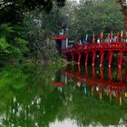 Rote Brücke von Hanoi - Vietnam