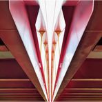 Rote Brücke (von unten)