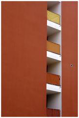 rote Fassade