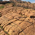 Rote Felsen auf Leka