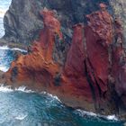 Rote Felsen bei Madeira