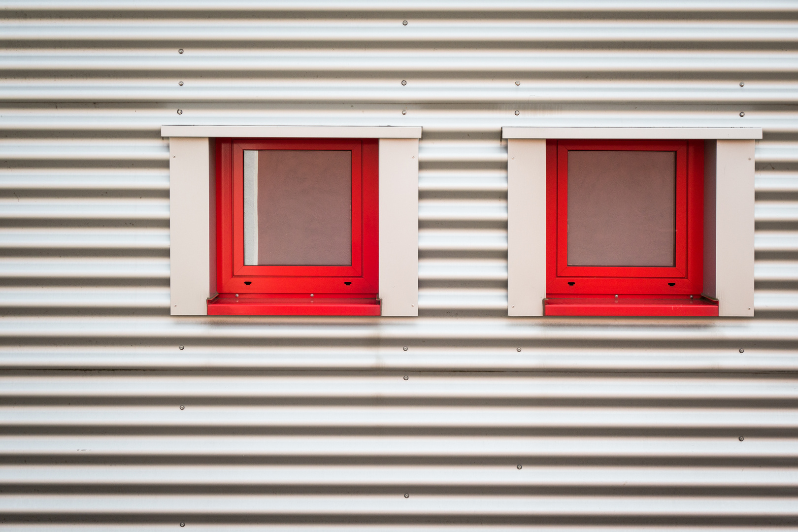 Rote Fenster