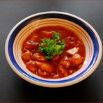 Rote Fischsuppe