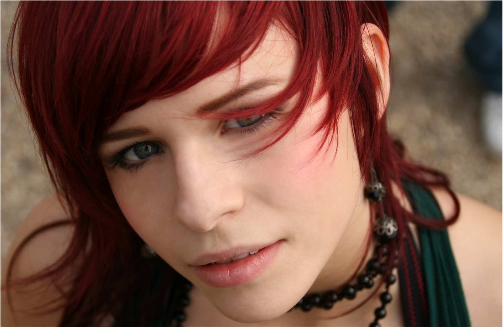 Rote haare frau