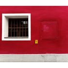 Rote Hauswand