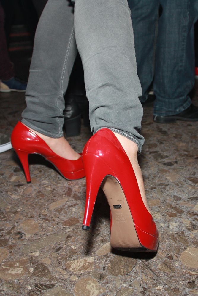 Rote High Heels